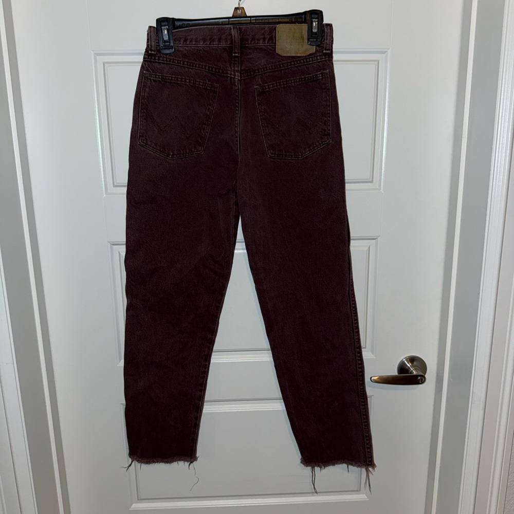 Wrangler Women's vintage Dark brown Ankle Jeans